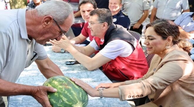 DOLUDAN ETKİLENEN VATANDAŞLARA CANDAN DESTEK