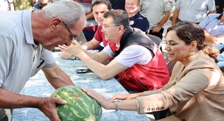 DOLUDAN ETKİLENEN VATANDAŞLARA CANDAN DESTEK