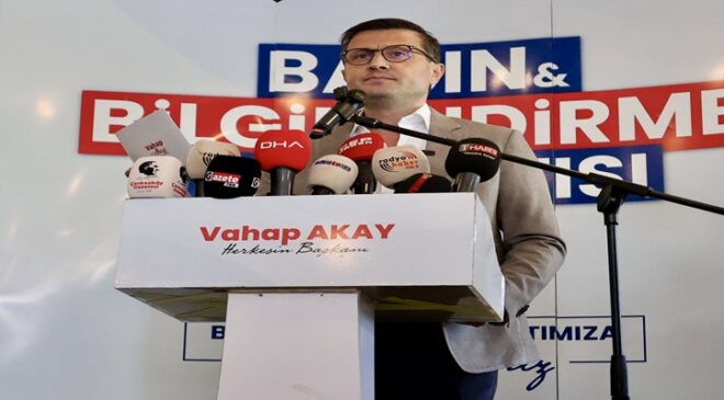 Çerkezköy Belediye Başkanı Vahap Akay CHP’den İstifa Etti