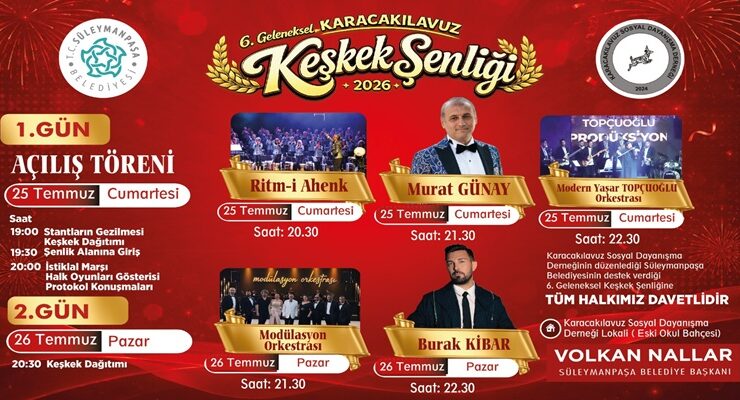 Keşkek Şenliği İçin Geri Sayım Başladı
