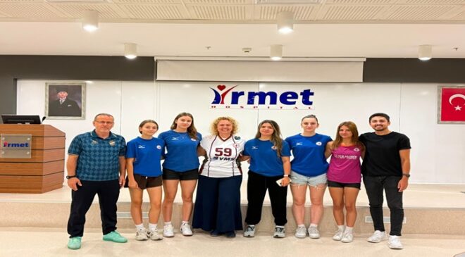 Çerkezköy Voleybol Akademisi Spor Kulübü’nden İrmet Hospital’a Ziyaret