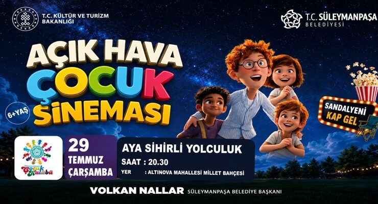 Yazlık Sinema Keyfi Çocuklar İçin Geliyor