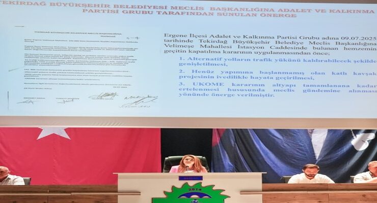 KATLI KAVŞAK PROJESİ TEKİRDAĞ BÜYÜKŞEHİR BELEDİYESİ’NİN SORUMLULUĞUNDADIR!