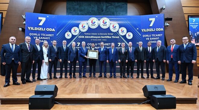 EN İYİSİ YİNE ÇORLU TİCARET VE SANAYİ ODASI