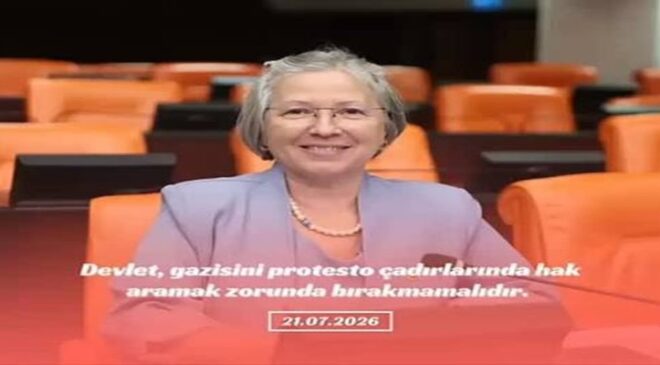 CHP’li Nurten Yontar: “Gazilerimiz Ayrıcalık Değil, Eşitlik İstiyor”