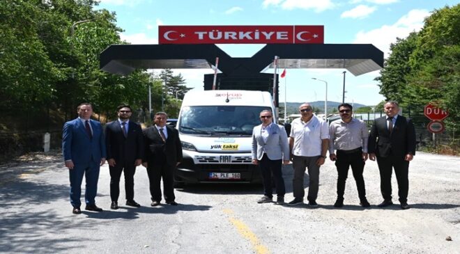 Dereköy Sınır Kapısı’ndan İlk Hafif Ticari İhracat Aracı Geçişi Gerçekleştirildi