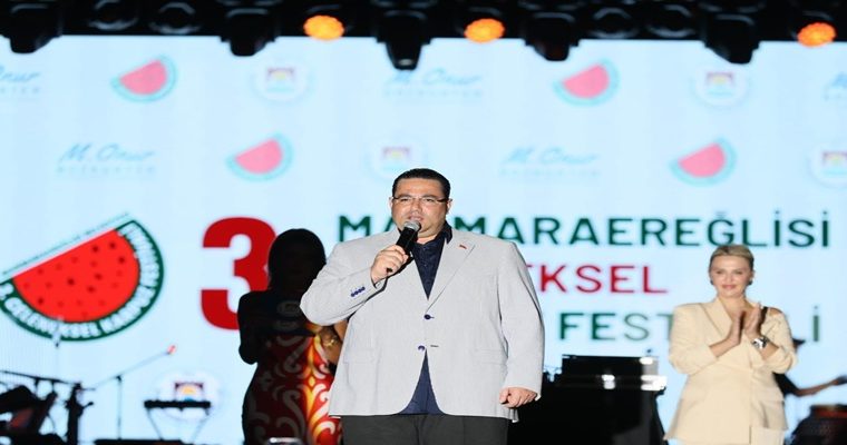 “YAZIN EN TATLI FESTİVALİ” MARMARAEREĞLİSİ’Nİ SALLADI
