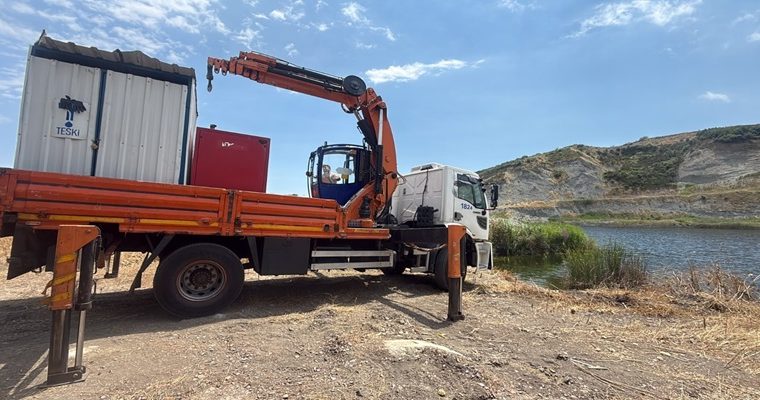 TESKİ’DEN TARIMA CAN SUYU BOŞA AKAN YAĞMUR VE KAYNAK SULARI ÜRETİME KAZANDIRILIYOR