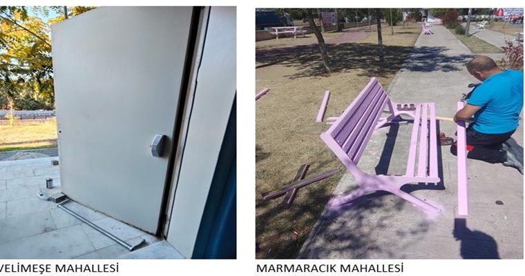 ERGENE BELEDİYESİ’NDEN KAMU MALINA ZARAR VERENLERE SERT TEPKİ