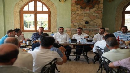 Başkan Sarıkurt Taksici Esnafı ile Bir Araya Geldi (4)