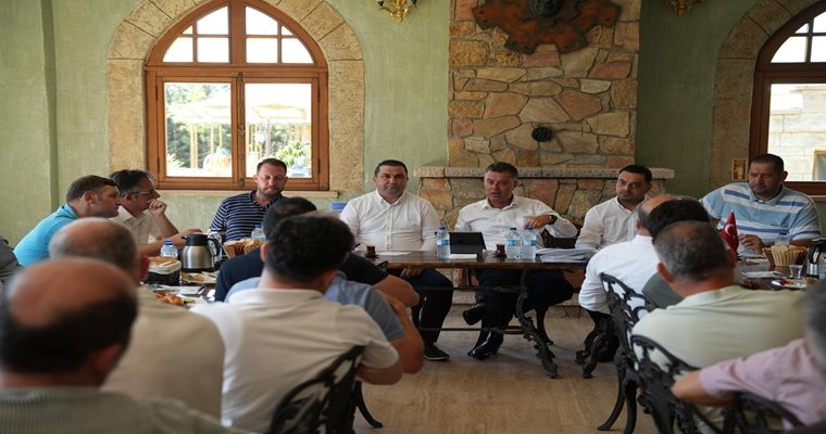 Başkan Sarıkurt, Taksici Esnafı ile Bir Araya Geldi