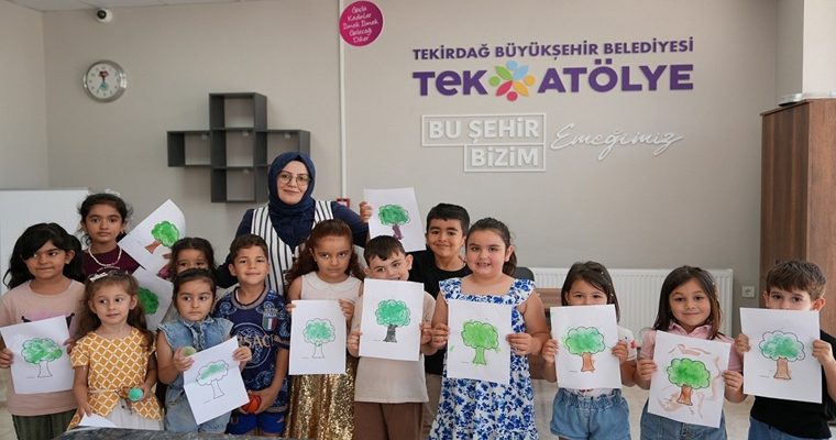 KIZILPINAR TEK ATÖLYE’DE YAZ DOLU DOLU GEÇİYOR (1)