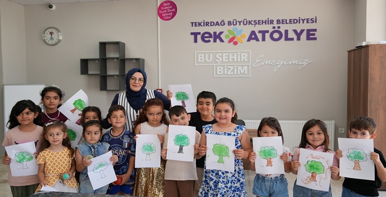 KIZILPINAR TEK ATÖLYE’DE YAZ DOLU DOLU GEÇİYOR (1)
