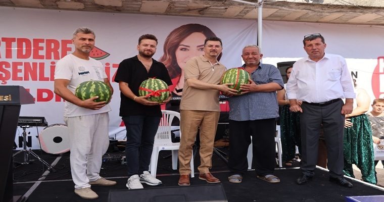 KURTDERE’DE KARPUZ TADINDA ŞENLİK