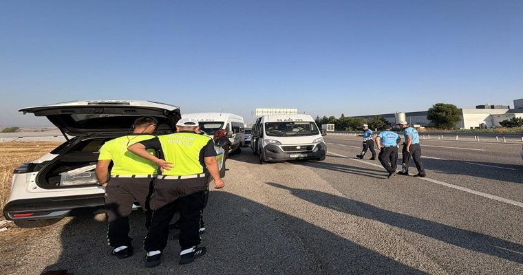 TEKİRDAĞ’DA TİCARİ ARAÇ DENETİMLERİ SIKLAŞTIRILDI