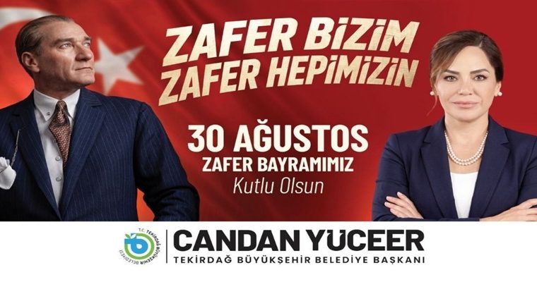 CANDAN BAŞKAN’DAN 30 AĞUSTOS ZAFER BAYRAMI MESAJI