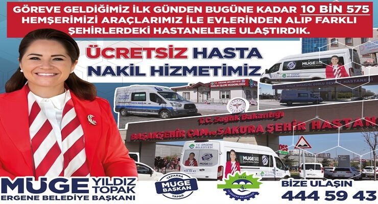BAŞKAN MÜGE YILDIZ TOPAK: ‘SOSYAL BELEDİYECİLİKTE HİÇBİR HEMŞERİMİZİ YALNIZ BIRAKMIYORUZ’
