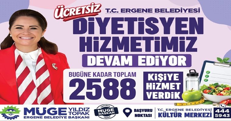 BAŞKAN MÜGE YILDIZ TOPAK: ‘2 BİN 588 HEMŞERİMİZİN SAĞLIKLI YAŞAM YOLCULUĞUNA DESTEK OLDUK!’