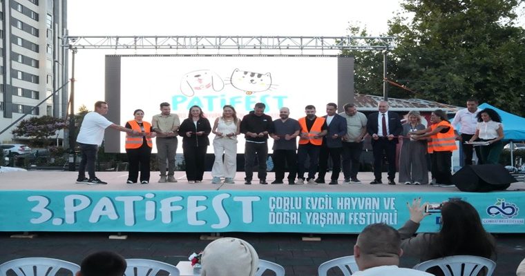 3. Patifest Çorlu, Nazım Hikmet Ran Parkı’nda Coşkuyla Gerçekleştirildi