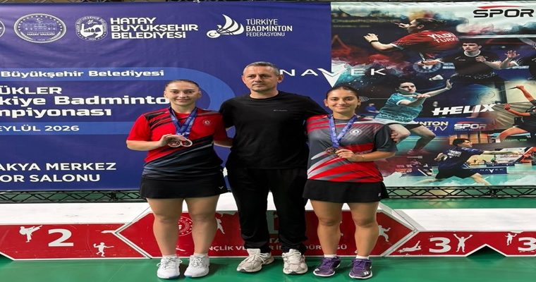 Çorlu’dan Türkiye Badminton Şampiyonası’nda Büyük Başarı