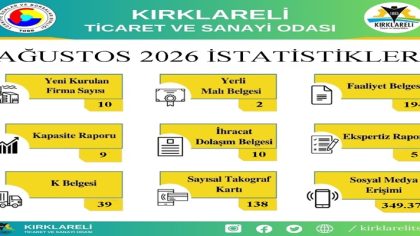 AYLIK İSTATİSTİKLERİ