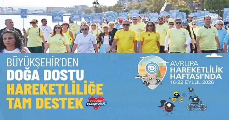 BÜYÜKŞEHİR’DEN DOĞA DOSTU HAREKETLİLİĞE TAM DESTEK