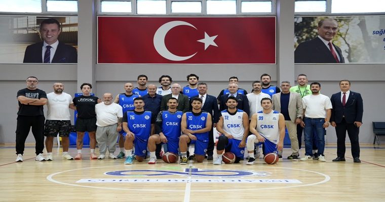 Başkan Sarıkurt’tan ÇBSK Basketbol Takımına Yeni Sezon Ziyareti (3)