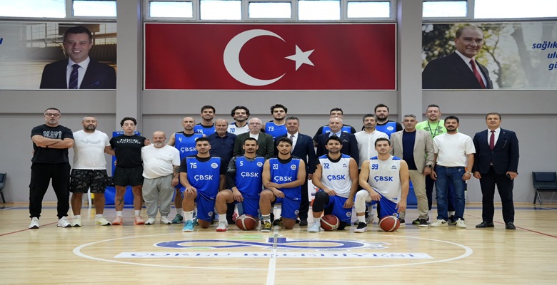 Başkan Sarıkurt’tan ÇBSK Basketbol Takımına Yeni Sezon Ziyareti (3)