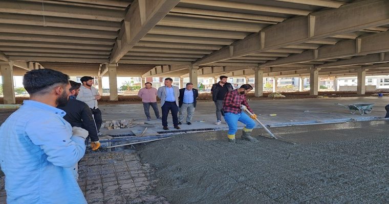 Pazartesi Pazarında Çalışmalar Hızla İlerliyor (3)