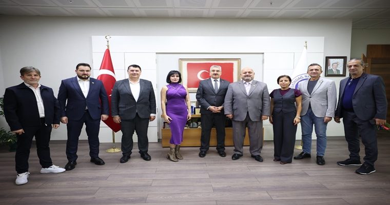 TEKİRDAĞ GAZETECİLER DERNEĞİ’NDEN ÜNİVERSİTE VE BELEDİYEYE ZİYARET
