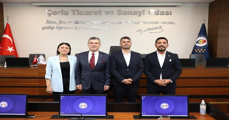 ÇORLU TİCARET VE SANAYİ ODASI MECLİS BAŞKANLIĞINA  ERDİM NOYAN YENİDEN SEÇİLDİ