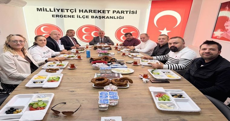 MHP ERGENE’DEN 21 EKİM DÜNYA GAZETECİLER GÜNÜ’NE ÖZEL KAHVALTI PROGRAMI