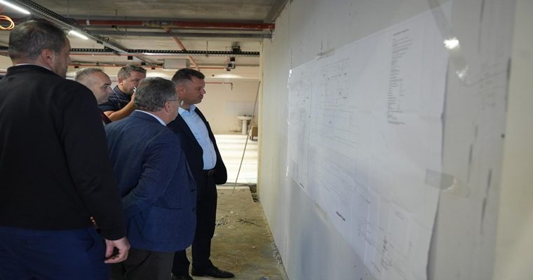 Başkan Sarıkurt Yeni Kütüphane Projesini Yerinde İnceledi