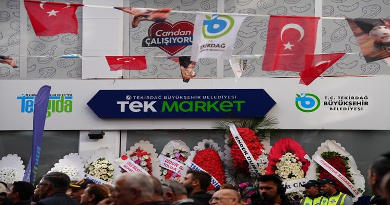 Çorlu’ya 2 TEK Market Birden Açıldı