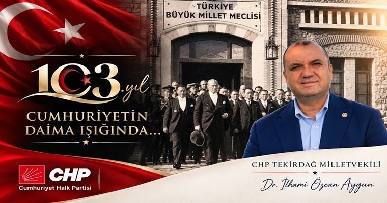 CUMHURİYETİMİZİN 103. YILI KUTLU OLSUN